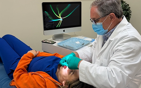 Orthodontist P. Todd Bonner With Patient